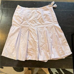Casual Corner Annex Women’s Size 8 Lavender Pleated Skirt